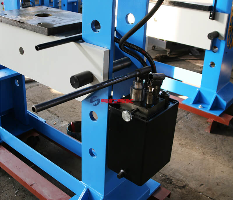 HP-100S Máquina de prensa hidráulica manual